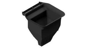 Representative image of Patriot Products Shredder hopper, black | Part #500050515