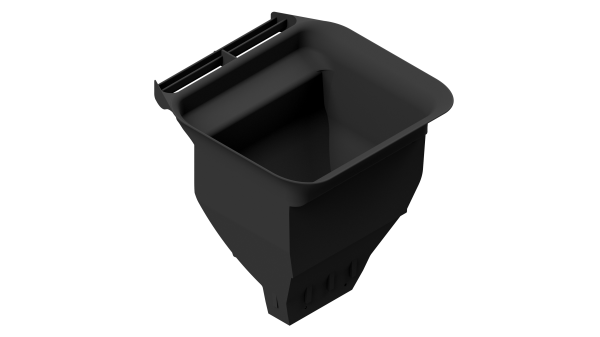 Representative image of Patriot Products Shredder hopper, black | Part #500050515