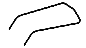 Handle Bar, Upper, Ergo