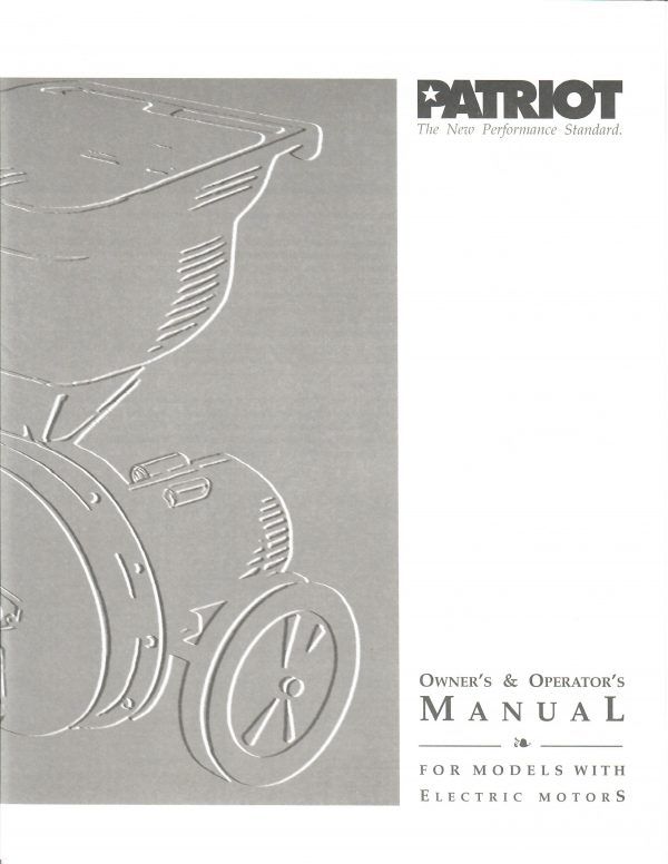 Representative image of Patriot Products Manual, pack,CSV-2515 (2F-CSV) | Part # 800070002A (B)