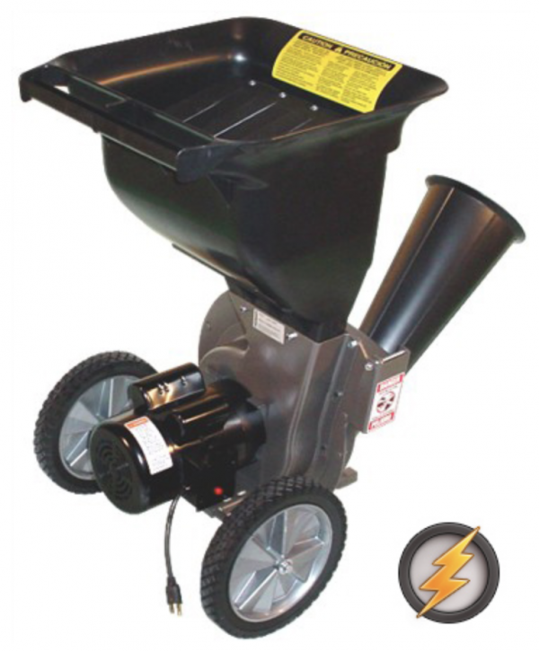 Patriot CSV-2515 Leaf shredder with powerful 1.5 HP electric engine