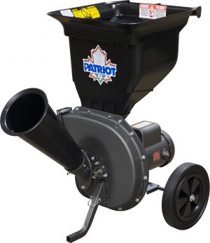 Patriot CSV-2515 Electric Wood Chipper Leaf Shredder (120 VOLT, 1 PHASE, 60 HERTZ)
