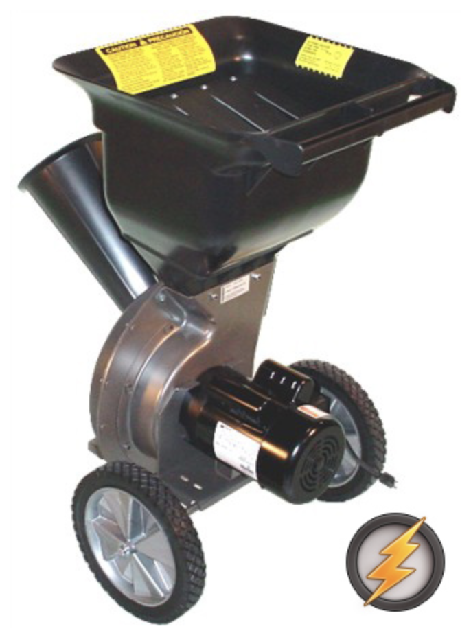 14 Amp 1-1/2 in. Capacity Corded Electric Chipper Shredder