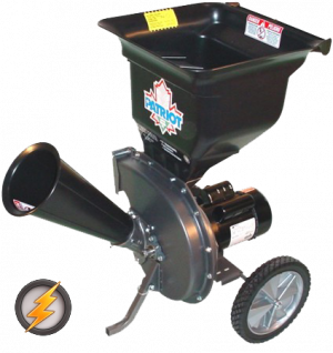 European electric wood chipper leaf shredder