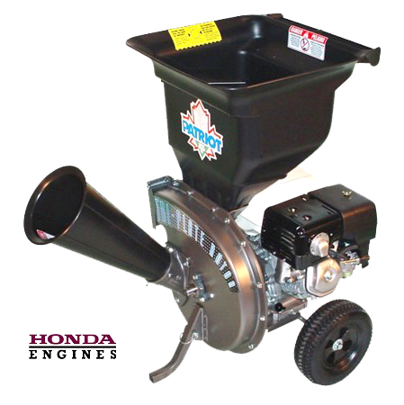 Patriot CSV-3090H Pro-Series 9 HP gas wood chipper for sale