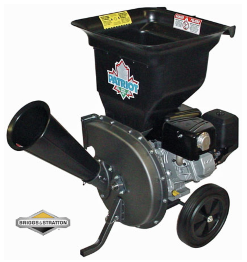 Patriot Model Csv 3100b 10 Hp Gas Wood Chipper Leaf Shredder Buy Commercial Wood Chippers Patriot Products Inc