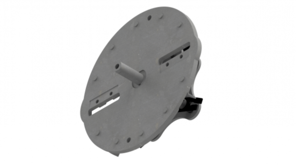 Rotor, Tri-Plate with 1" Bore - Image 5
