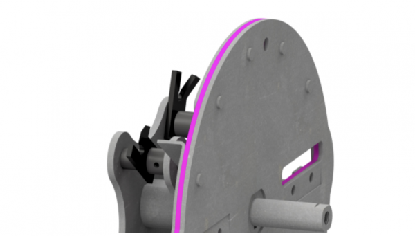 Rotor, Tri-Plate with 1" Bore - Image 2