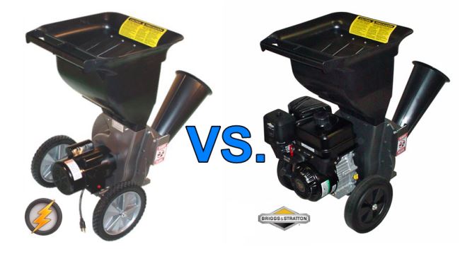 Electric Chipper vs Gas Chipper