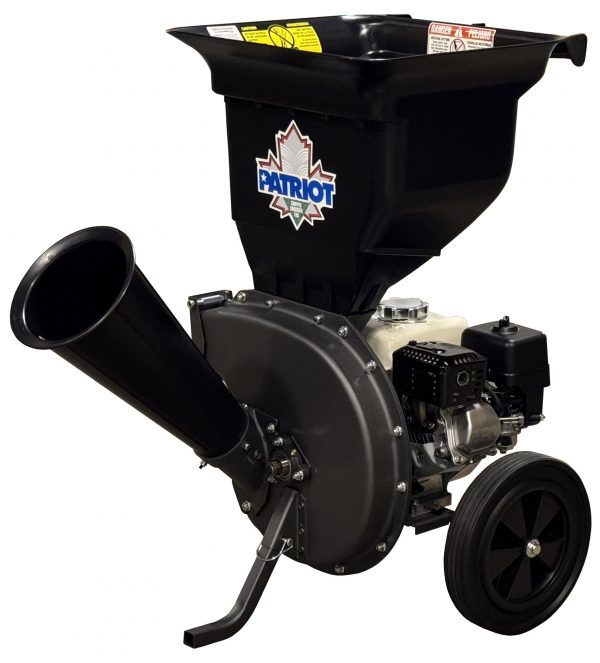 Patriot CSV-2540H Gas Wood Chipper Leaf Shredder