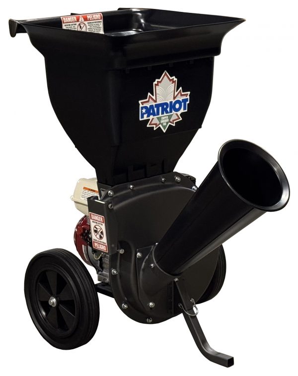 Patriot CSV-2540H Gas Wood Chipper Leaf Shredder