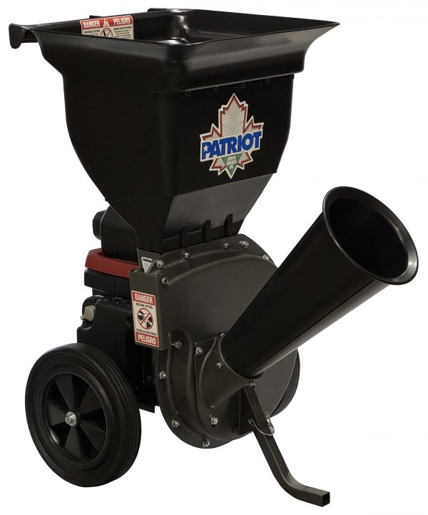 Patriot CSV-2525HE Cordless Electric Wood Chipper Leaf Shredder, Honda eGX Motor