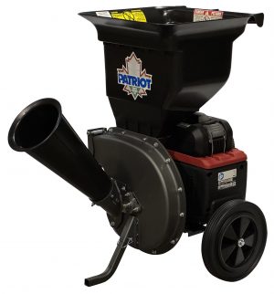 Patriot CSV-2525HE Cordless Electric Wood Chipper Leaf Shredder, Honda eGX Motor