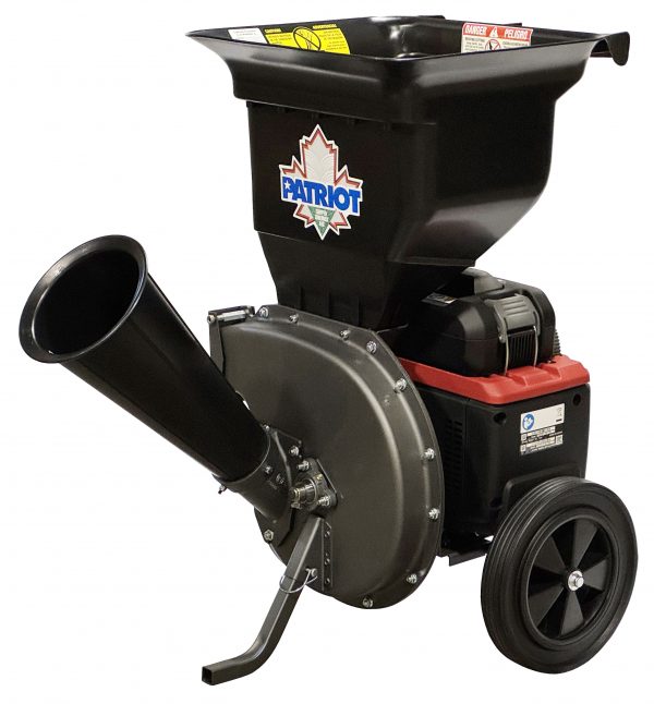 Patriot CSV-2525HE Cordless Electric Wood Chipper Leaf Shredder, Honda eGX Motor