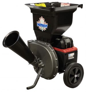 Patriot CSV-2525HE Cordless Electric Wood Chipper Leaf Shredder, Honda eGX Motor