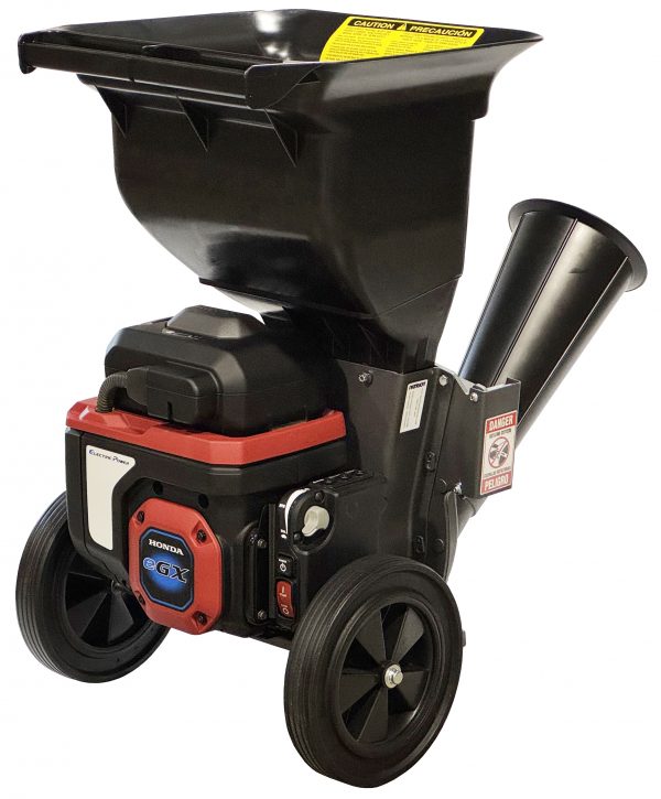 Patriot CSV-2525HE Cordless Electric Wood Chipper Leaf Shredder, Honda eGX Motor