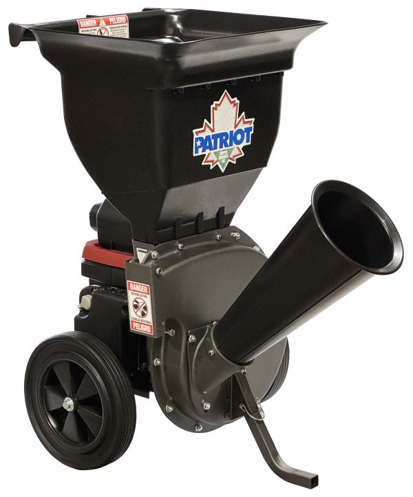 Patriot CSV-2525HE Cordless Electric Wood Chipper Leaf Shredder, Honda eGX Motor