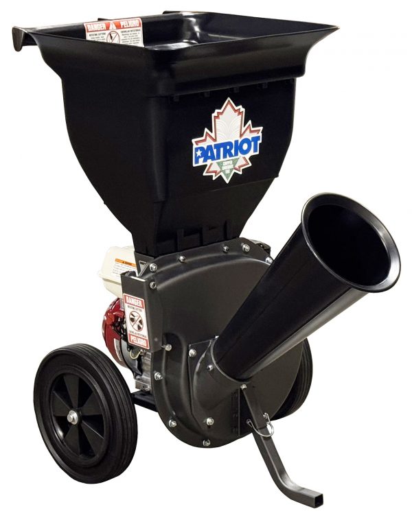 Patriot CSV-2540H Gas Wood Chipper Leaf Shredder