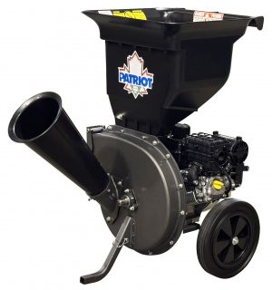 Patriot CSV-3065B Gas Wood Chipper Leaf Shredder